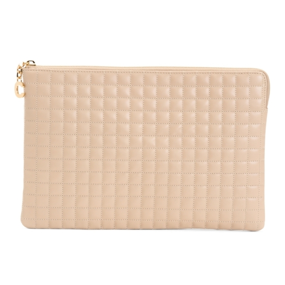 Celine C Charm Pouch in Quilted Calfskin - Picture 1 of 3